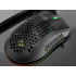 Bezvadu spēļu pele ar optisko sensoru un RGB apgaismojumu, 2,4 GHz