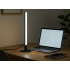 Mūsdienīga dekoratīva LED stāvlampa un galda lampa, melna, 40 cm