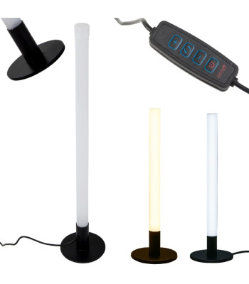 LED stāvlampa, dekoratīva galda un grīdas lampa ar 3 gaismas toņiem, 40 cm