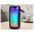Pārnēsājams Bluetooth boombox skaļrunis ar RGB apgaismojumu, FM radio, USB un AUX, 18cm x 8,5cm x 8,5cm