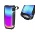 Pārnēsājams Bluetooth boombox skaļrunis ar RGB apgaismojumu, FM radio, USB un AUX, 18cm x 8,5cm x 8,5cm