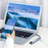 USB-C centrmezgls ar HDMI, SD, TF un RJ45, Thunderbolt 3, 8-in-1