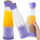 Pārnēsājamais USB blenderis smūtijiem un kokteiļiem, violets, 400 ml