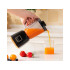 Pārnēsājams bezvadu USB blenderis smūtijiem un kokteiļiem, melns, 600 ml, 23 cm, HP-158