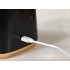 Pārnēsājams bezvadu USB blenderis smūtijiem un kokteiļiem, melns, 600 ml, 23 cm, HP-158