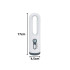 LED naktslampiņa ar kustības sensoru un lukturīša funkciju, uzlādējama ar USB, 17 cm x 4,5 cm