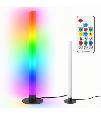 Mūsdienīga dekoratīva LED RGB stāvlampa un galda lampa, 40 cm
