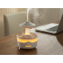 Gaisa mitrinātājs, aromāta difuzors un UFO formas LED lampa ar tālvadības pulti, 14cm x 17cm