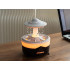 Gaisa mitrinātājs un aromāta difuzors UFO formā ar RGB LED apgaismojumu un tālvadības pulti