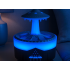 Gaisa mitrinātājs un aromāta difuzors UFO formā ar RGB LED apgaismojumu un tālvadības pulti