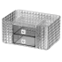 Kosmētikas un rotaslietu organizators ar atvilktnēm, 21 × 14,5 × 10 cm