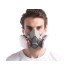 Krāsošanas respirators, aizsargpusmaska ar filtriem 6200