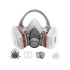 Krāsošanas respirators, aizsargpusmaska ar filtriem 6200