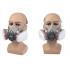 Krāsošanas respirators, aizsargpusmaska ar filtriem 6200