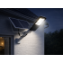 Āra saules fasādes lampa ar krēslas sensoru un tālvadības pulti, 154 LED, 1600 W