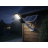 Āra saules fasādes lampa ar krēslas sensoru un tālvadības pulti, 154 LED, 1600 W