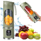 Pārnēsājams bezvadu USB blenderis smūtijiem, 500ml, 25cm x 8cm