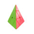 Loģiskais izglītojošais piramīdas kubs Speed Cube Pyraminx, 9,5cm x 9,5cm x 9,5cm
