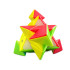 Loģiskais izglītojošais piramīdas kubs Speed Cube Pyraminx, 9,5cm x 9,5cm x 9,5cm