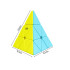 Loģiskais izglītojošais piramīdas kubs Speed Cube Pyraminx, 9,5cm x 9,5cm x 9,5cm
