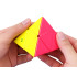 Piramīdas loģiskā veiklības mīkla — ātruma kubs Pyraminx, 9,5 × 9,5 × 9,5 cm