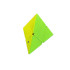 Piramīdas loģiskā veiklības mīkla — ātruma kubs Pyraminx, 9,5 × 9,5 × 9,5 cm