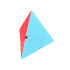 Piramīdas loģiskā veiklības mīkla — ātruma kubs Pyraminx, 9,5 × 9,5 × 9,5 cm