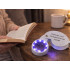 Juvelierlupa ar LED un UV apgaismojumu, salokāma un uzlādējama ar USB, lasīšanai, 60X