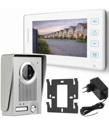 Vadu videodomofons ar monitoru mājai un vārtiem, 27801_B