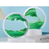 Dekoratīva 3D smilšu lampa ar kustīgām smiltīm, USB un RGB LED apgaismojumu, 19 cm