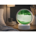 Dekoratīva 3D smilšu lampa ar kustīgām smiltīm, USB un RGB LED apgaismojumu, 19 cm