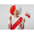 Baltsarkana afro parūka līdzjutējiem