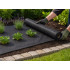 Mulčēšanas agrotekstils pret nezālēm, melns, 50 g/m², 1,5 m × 50 m
