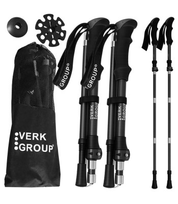 Trekkinga un nūjošanas nūjas VERK GROUP ar somu, komplekts, 114–135 cm