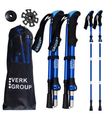 Trekkinga un nūjošanas nūjas VERK GROUP ar pārvalku, 2 gab.