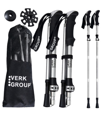 Trekkinga un nūjošanas nūjas VERK GROUP ar somiņu