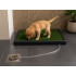 Suņu tualetes paliktnis kucēnu tīrības apmācībai ar mākslīgo zāli un noteci, 61x50 cm