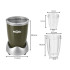 Kokteiļu blenderis smoothie, šeiku un ledus smalcināšanai ar 3 traukiem, 600 W