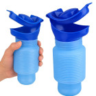 Pārnēsājams tūrisma pisuārs ar salokāmu piltuvi, 750 ml
