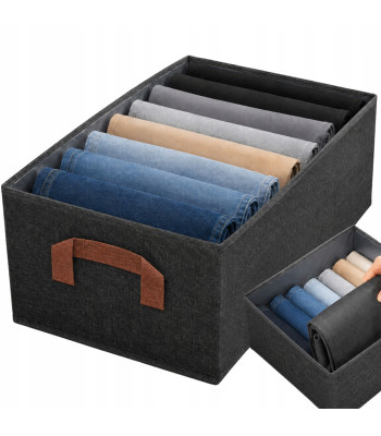 Skapja organizators apģērbu, bikšu un džinsu glabāšanai, 46 × 27 × 20 cm