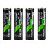 Ni-MH AA R6 uzlādējamie akumulatori, 4 gab., 4800 mAh, 1,2 V