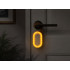LED naktslampa ar kustības sensoru un āķi skapim, silta gaisma