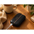 Magnētiskais elektriskais roku sildītājs, USB, melns, 2 vienā, kabatas izmēra