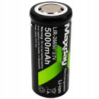 Litija jonu akumulators, 5000 mAh, 3,7 V, 1 gab., 26650