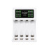 Maxday lādētājs AA/AAA akumulatoriem ar USB-C kabeli un 4 AA akumulatoriem, 9,2 × 6,4 × 2,7 cm