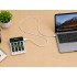 Maxday akumulatoru lādētājs ar LCD displeju un USB-C kabeli, komplektā 4 AAA akumulatori, AA/AAA