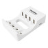 MAXDAY lādētājs AA/AAA akumulatoriem, USB-C, LED, 4 sloti, ātrā uzlāde, 704A2