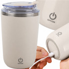 Pašmaisāma nerūsējošā tērauda termokrūze karstiem un aukstiem dzērieniem, USB, 350 ml