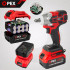 Akumulatora triecienatslēga OPEX TOOLS ar bezsuku motoru, 2 akumulatoriem un muciņām, OPX28009, 21V