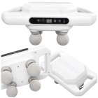 Elektriskais ķermeņa masāžas aparāts ar 4 masāžas galviņām, 20 intensitātes līmeņiem un 6 režīmiem, USB-C, 30cm x 16,5cm x 14cm